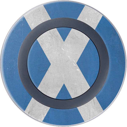 Scotland Flag Distressed Wireless Charger Skin